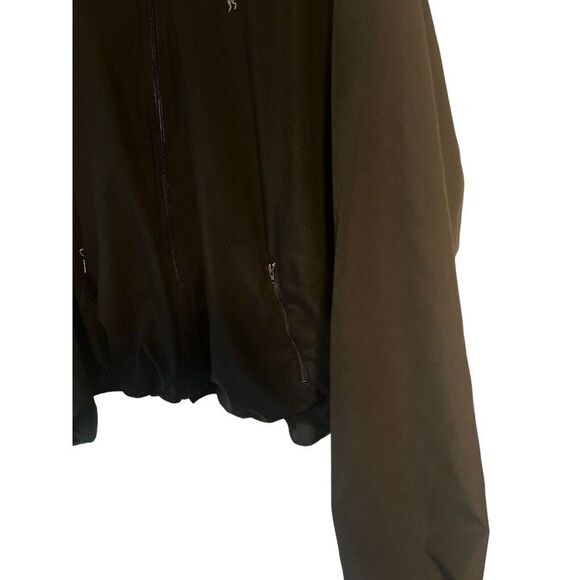 ASHWORTH Jacket Men’s XL Black Full Zip Collared Golf Lightweight Polyester - Picture 5 of 10